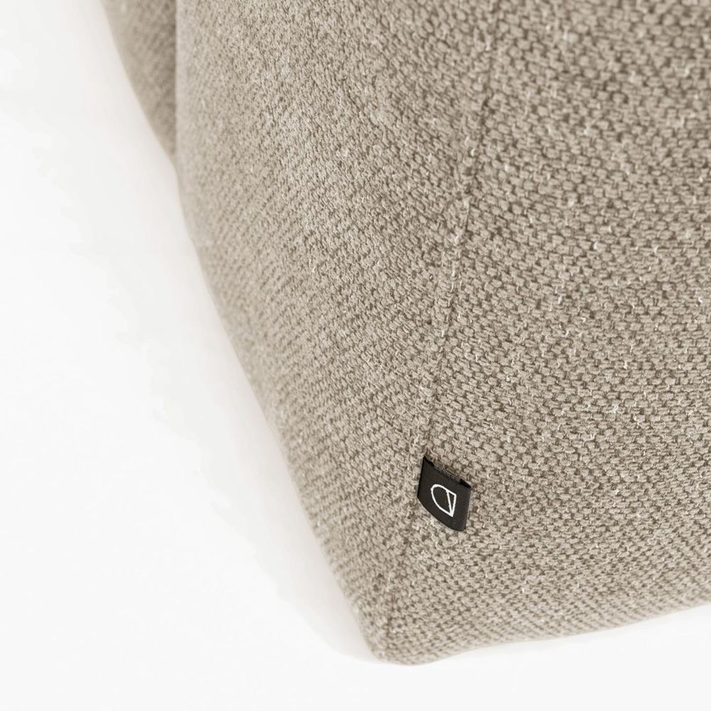 3-zit met chaise longue rechts BLOK - Beige KAV S752GR39