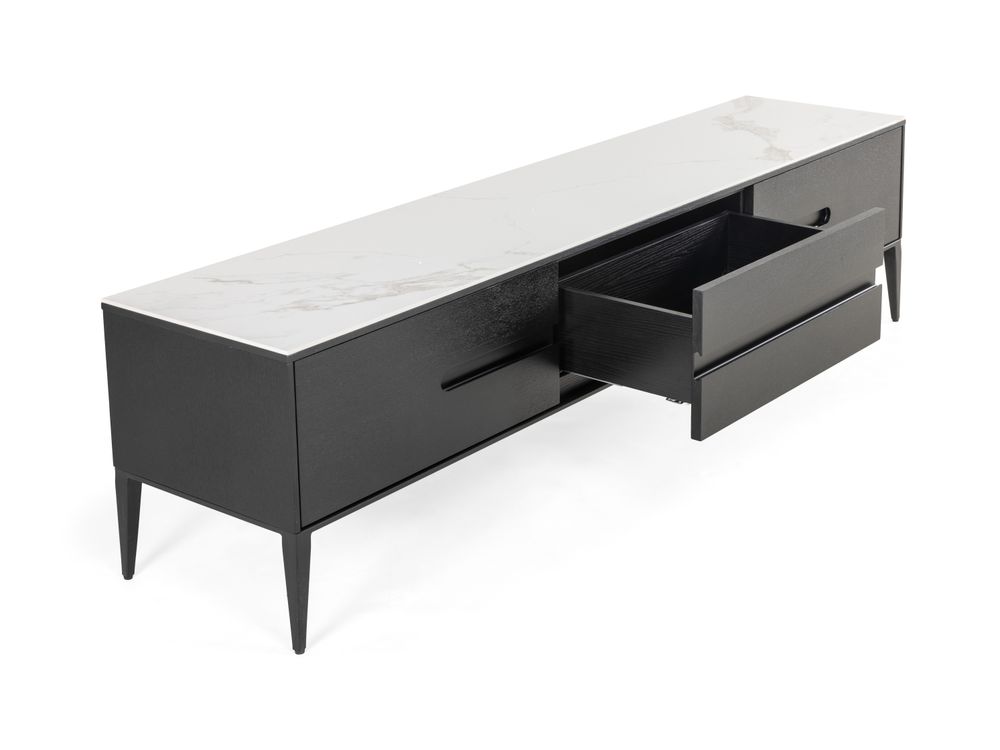 Tv-meubel RIGA - Zwart MED-27-000003