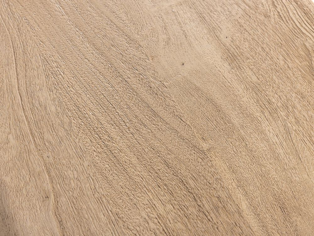 Bank ACACIA WAVE - Hout / metalen poot LEL VE4101