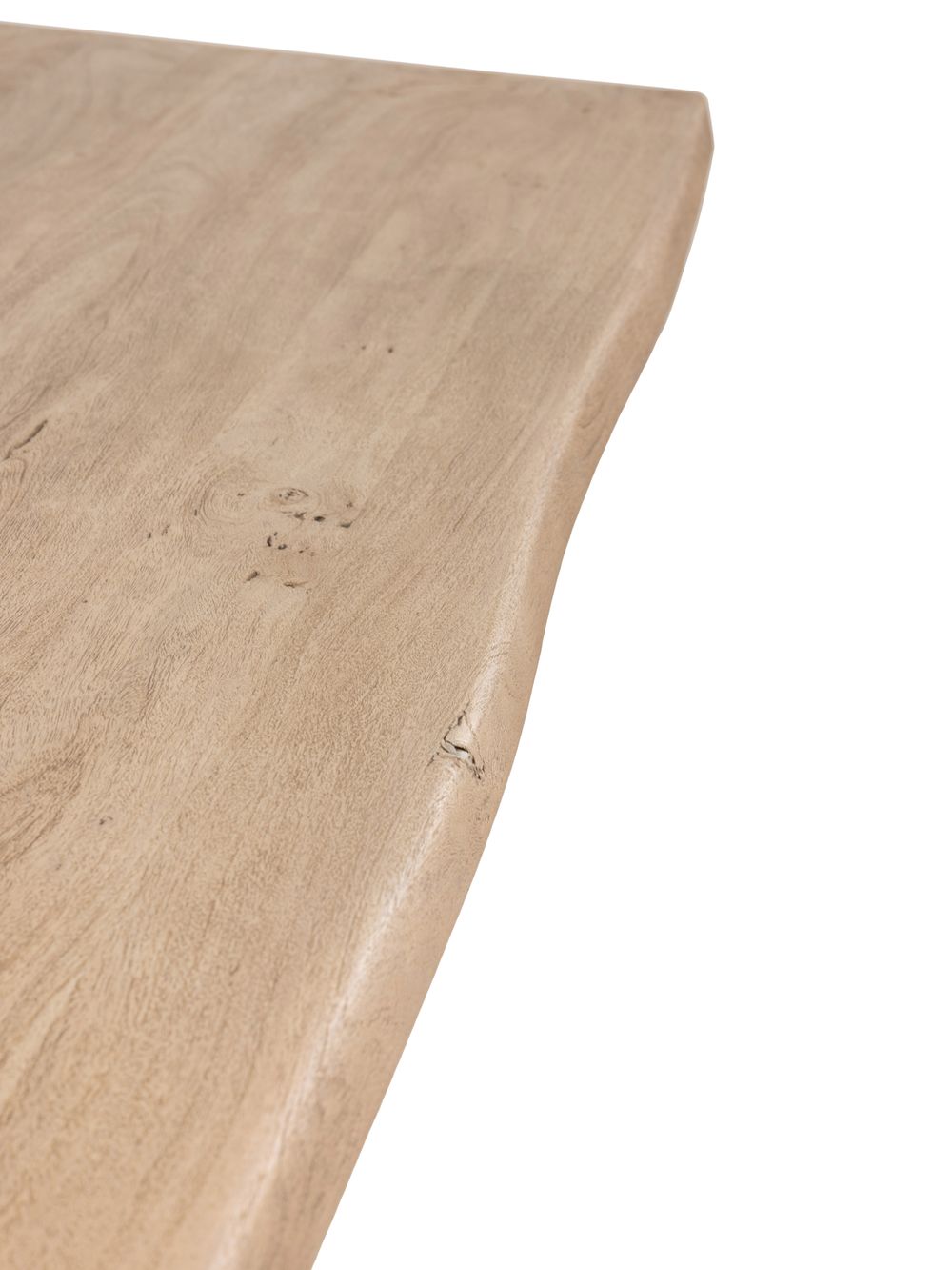 Eetkamertafel ACACIA WAVE - Hout / metalen poot LEL VE4260
