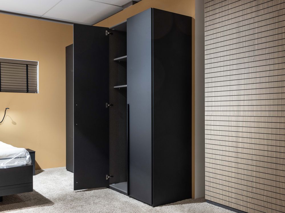 Slaapkamer CONCEPT ME - Zwart C-NLT-CM-BED1