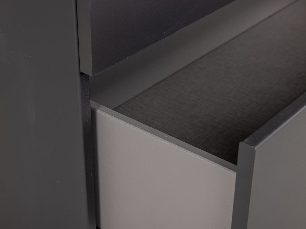 Slaapkamer CONCEPT ME - Zwart C-NLT-CM-BED1