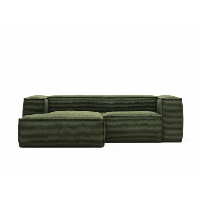 Hoekzetel BLOK - Groen corduroy