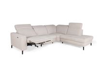 Hoeksalon met elektr. relax FRATINO - Beige ROM FRT 280BT230-WN