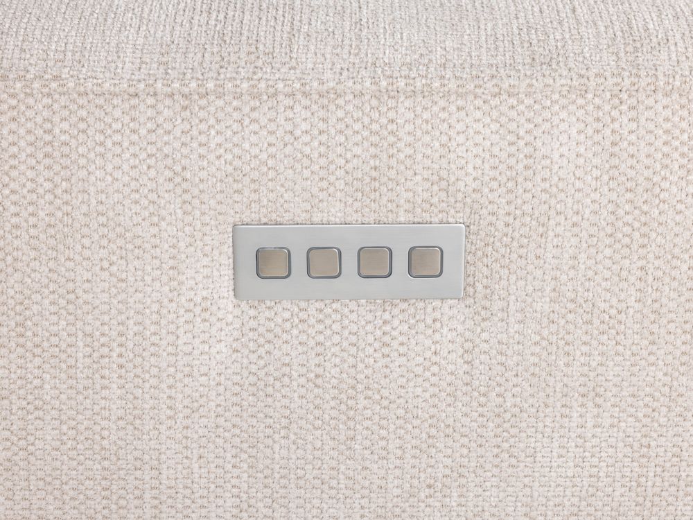 Hoeksalon met elektr. relax FRATINO - Beige ROM FRT 280BT230-WN