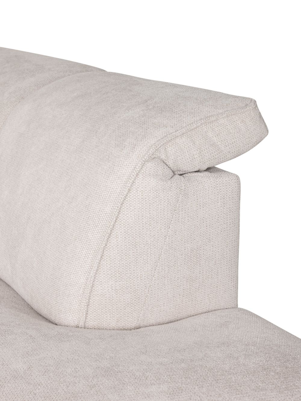 Hoeksalon met elektr. relax FRATINO - Beige ROM FRT 280BT230-WN