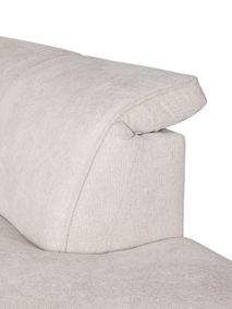 Hoeksalon met elektr. relax FRATINO - Beige ROM FRT 280BT230-WN