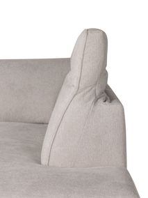 Hoeksalon met elektr. relax FRATINO - Beige ROM FRT 280BT230-WN