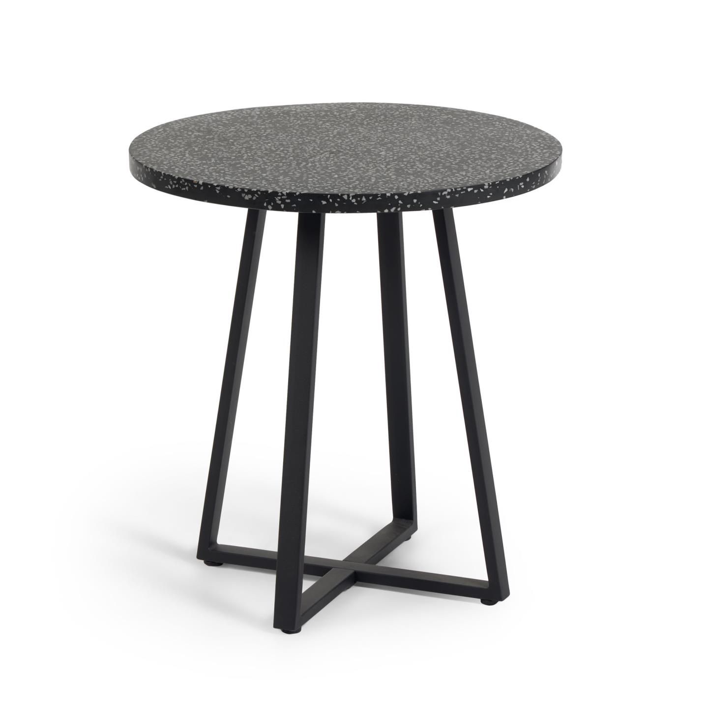 Tafel TELLA - Zwart terrazzo KAV CC1972PR01
