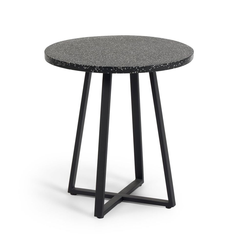 Tafel TELLA - Zwart terrazzo KAV CC1972PR01
