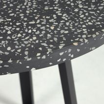 Tafel TELLA - Zwart terrazzo KAV CC1972PR01
