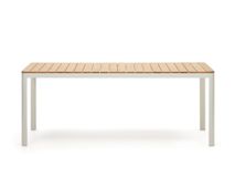 Tuintafel BONA - Teak / Wit KAV J0100028MM46
