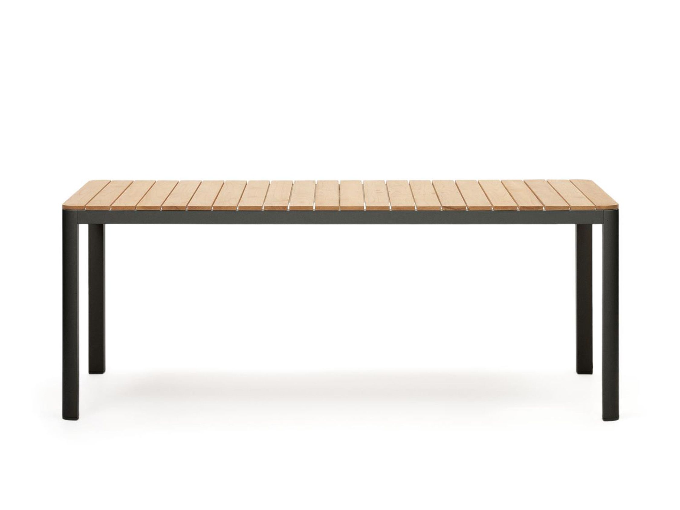 Tuintafel BONA - Teak / Wit KAV J0100036MM46