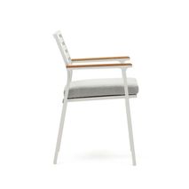 Tuinstoel BONA - Zwart/Teak KAV J0600031NN05