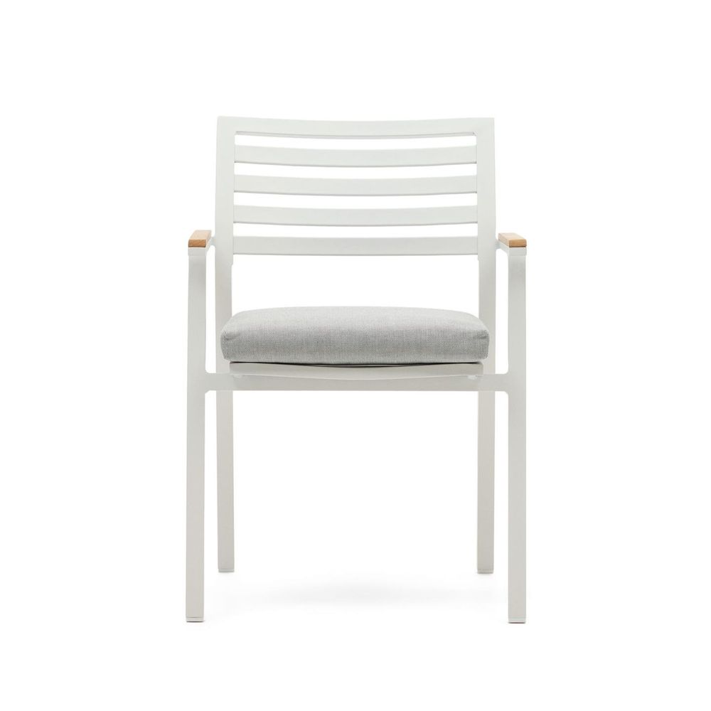 Tuinstoel BONA - Zwart/Teak KAV J0600031NN05