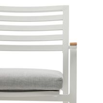 Tuinstoel BONA - Zwart/Teak KAV J0600031NN05