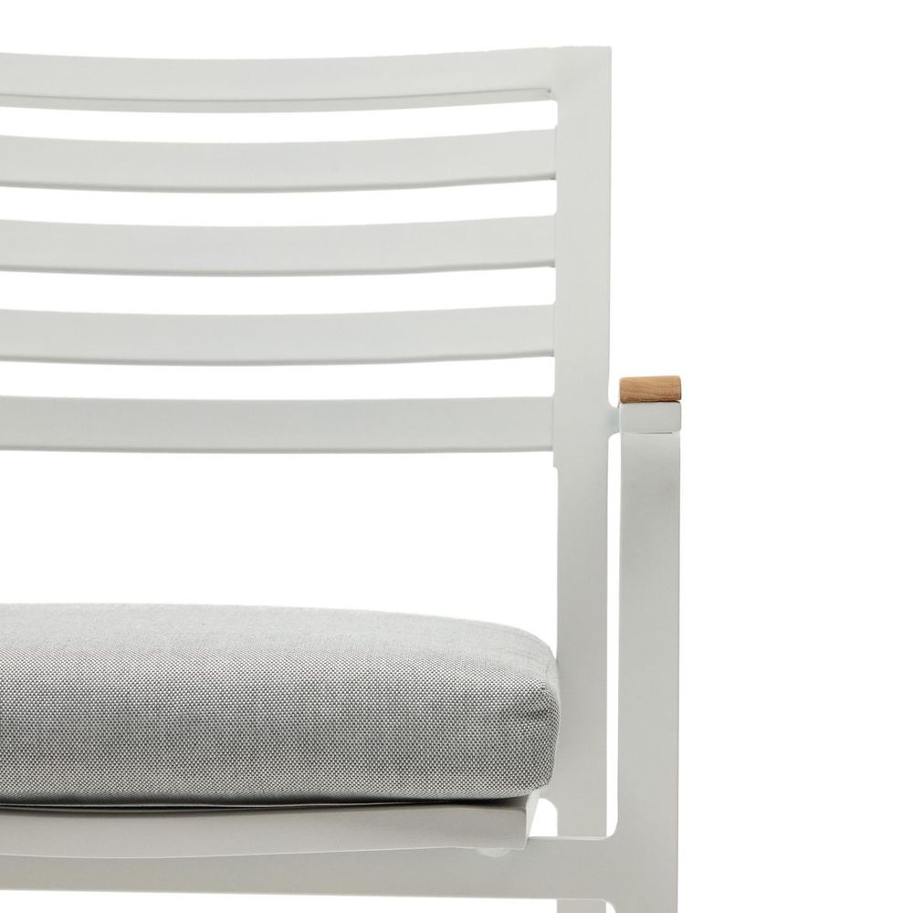 Tuinstoel BONA - Zwart/Teak KAV J0600031NN05