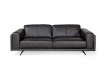 2-zit + 2,5-zit - Zwart leder C-HTL-6155C-HKS1