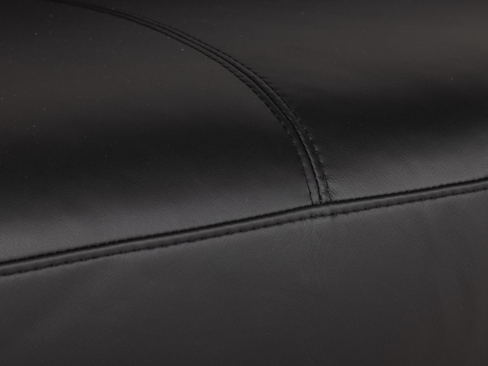 2-zit + 2,5-zit - Zwart leder C-HTL-6155C-HKS1
