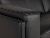 2-zit + 2,5-zit - Zwart leder C-HTL-6155C-HKS1