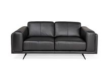 2-zit + 2,5-zit - Zwart leder C-HTL-6155C-HKS1