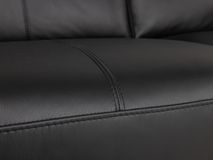 2-zit + 2,5-zit - Zwart leder C-HTL-6155C-HKS1