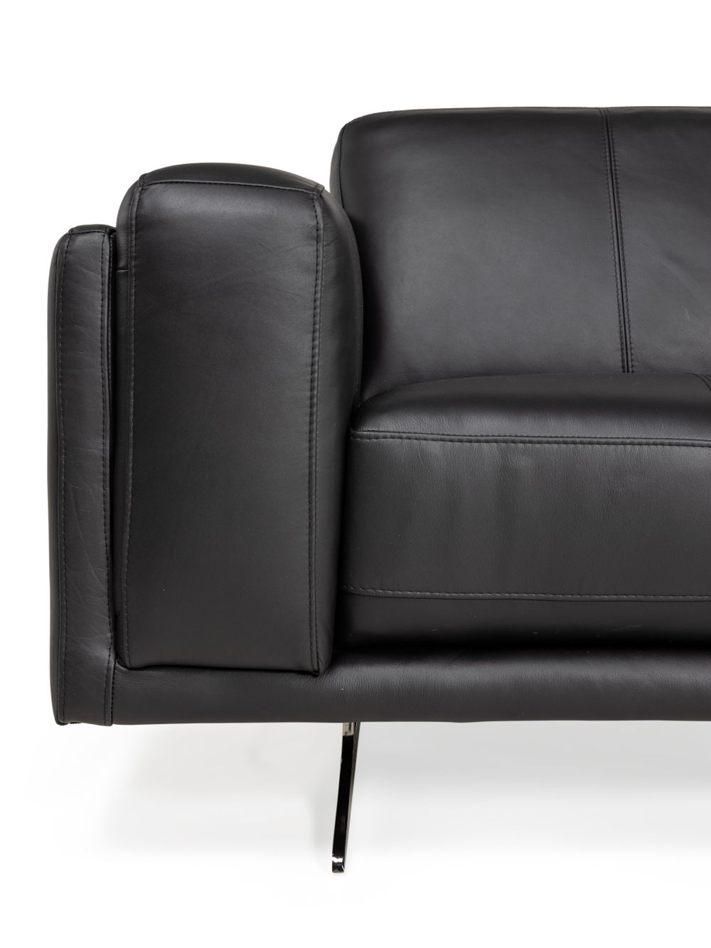 2-zit + 2,5-zit - Zwart leder C-HTL-6155C-HKS1