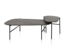 Set van 2 salontafels HENDRIK - Zwart eiken HEH 51730CAN