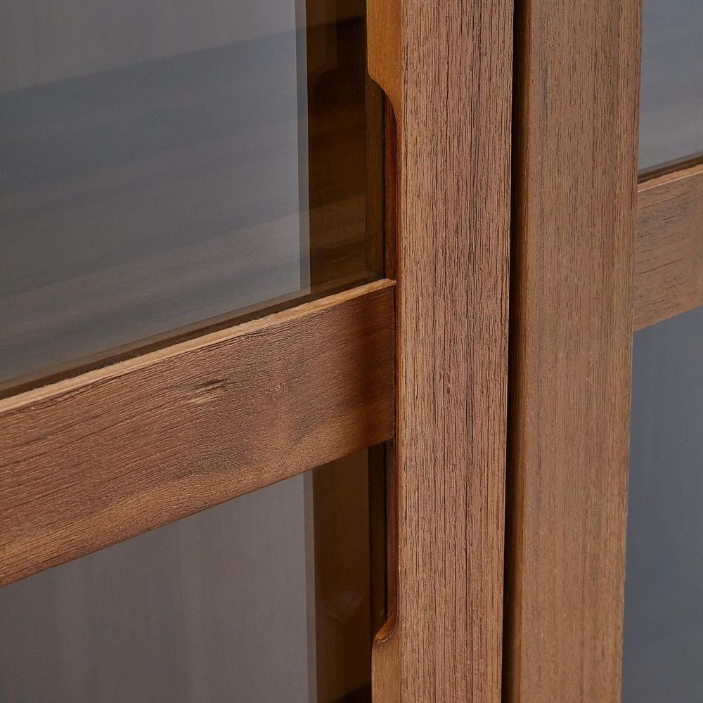 Vitrinekast SASHI - Massief teak KAV M1200009MM47