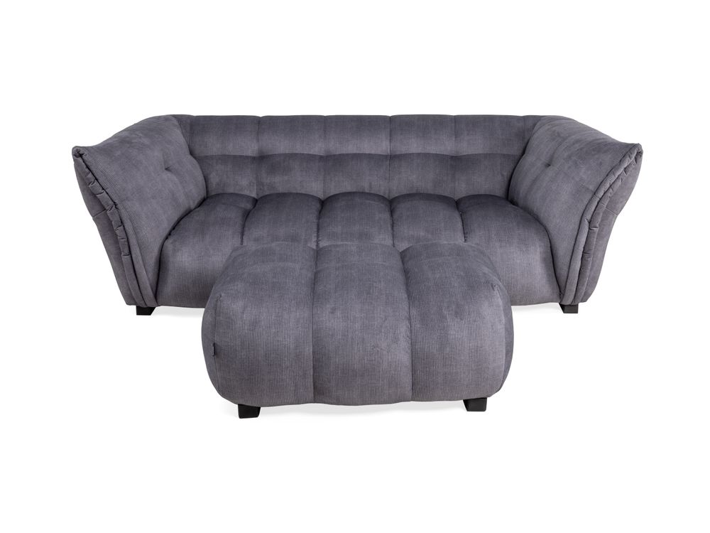 Voetbank BELLAGIO - Donkergrijs XOO 49117-1