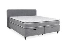 Boxspring NOVA incl. matras en topper - Grijs SFD-55-000002-D07