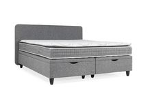 Boxspring NOVA incl. matras en topper - Grijs SFD-55-000002-D07