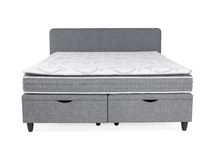 Boxspring NOVA incl. matras en topper - Grijs SFD-55-000002-D07