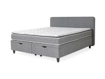 Boxspring NOVA incl. matras en topper - Grijs SFD-55-000002-D07
