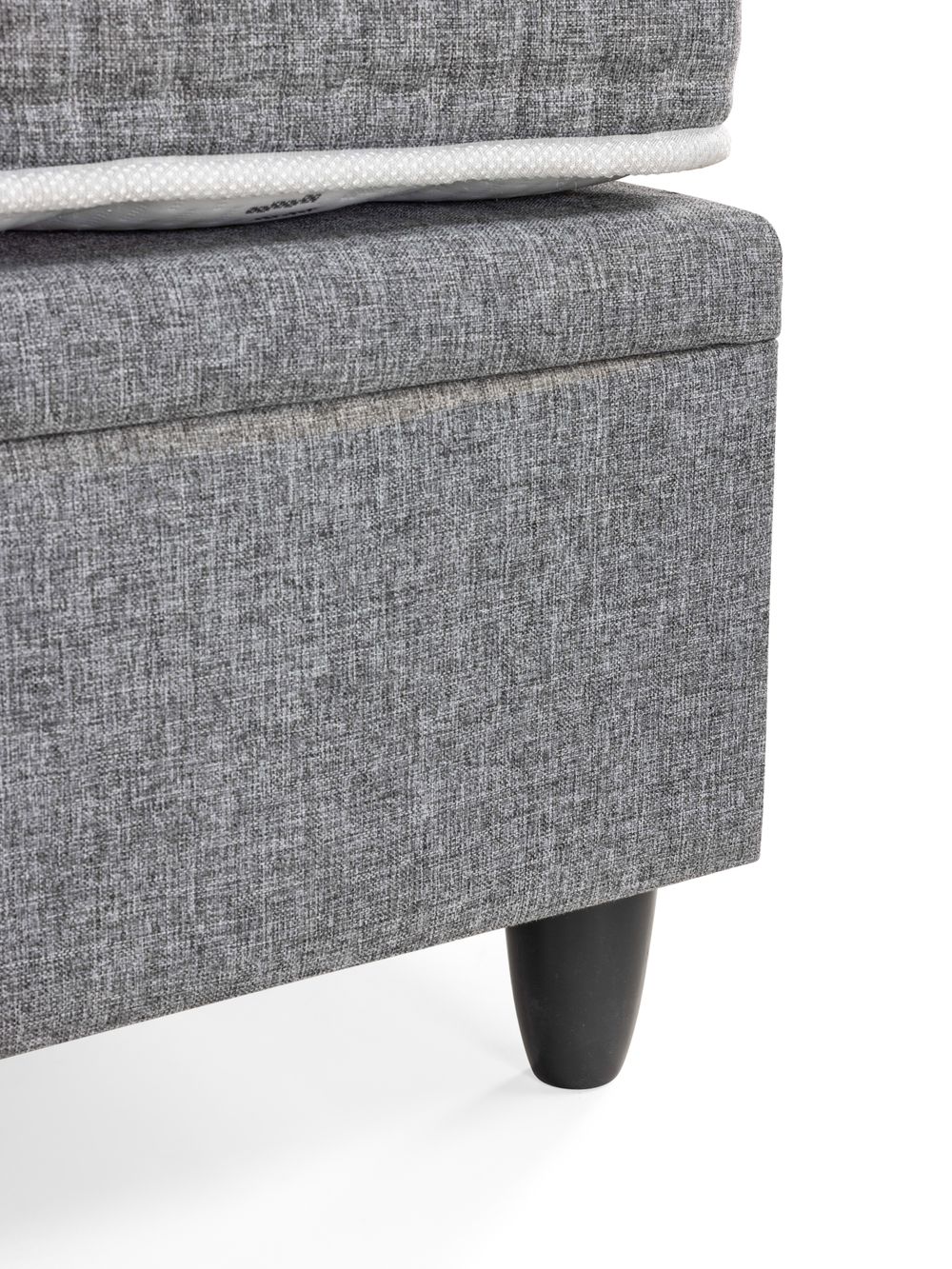 Boxspring NOVA incl. matras en topper - Grijs SFD-55-000002-D07