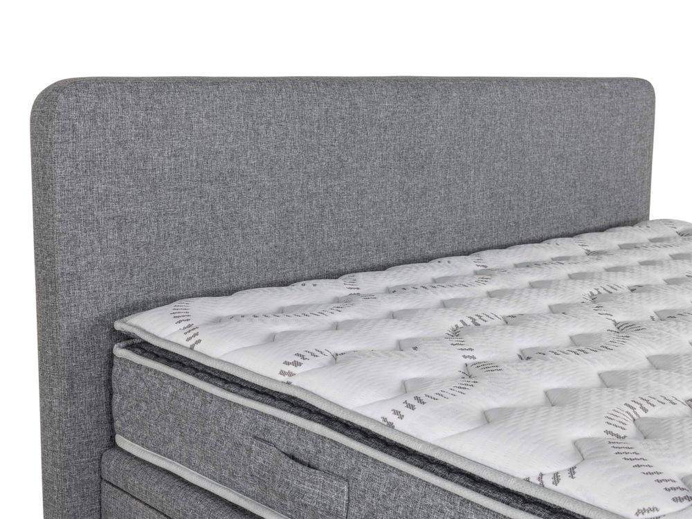 Boxspring NOVA incl. matras en topper - Grijs SFD-55-000002-D07