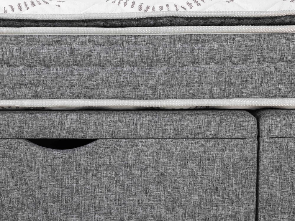 Boxspring NOVA incl. matras en topper - Grijs SFD-55-000002-D07