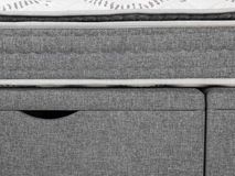 Boxspring NOVA incl. matras en topper - Grijs SFD-55-000002-D07