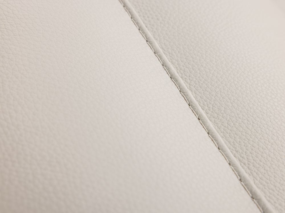 2-zit met 2 elektr. relaxen DENZEL - Beige leder C-REL-DE-HKS