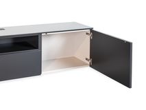 Tv-meubel hangend LIVING 2023 - Zwart NVM NO2323-318-46