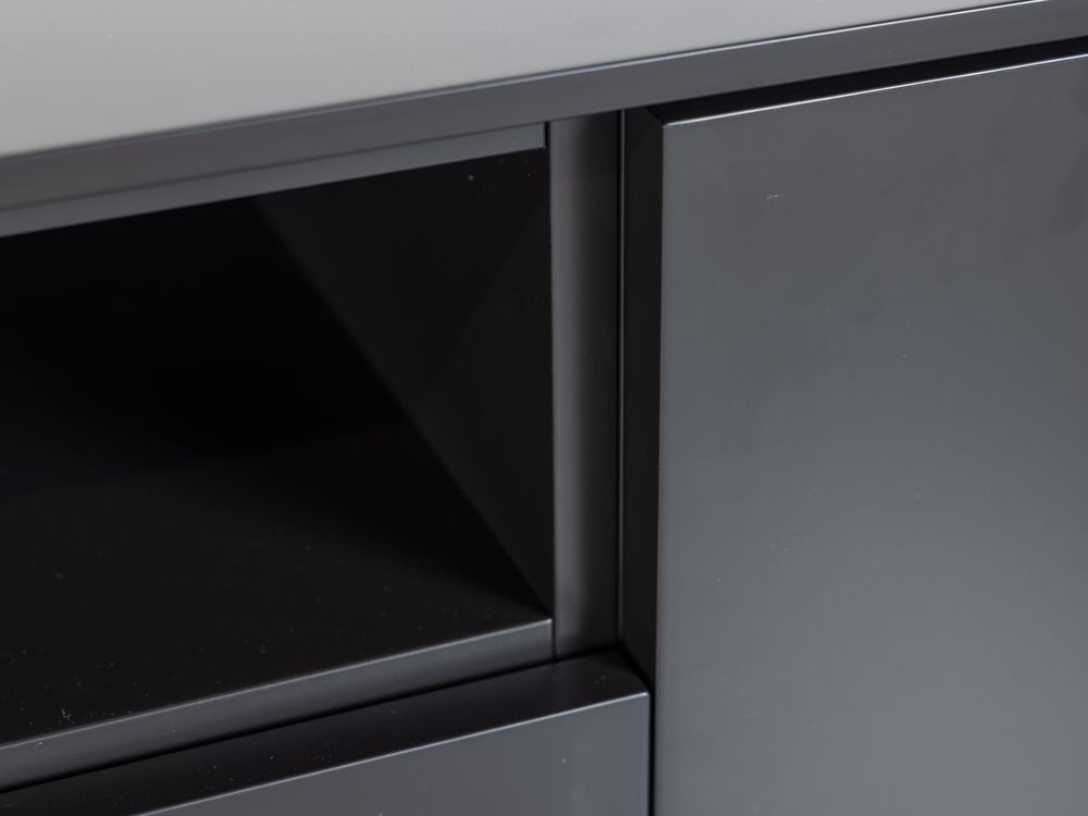 Tv-meubel hangend LIVING 2023 - Zwart NVM NO2323-318-46