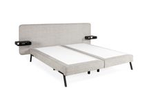 Boxspring LUNA XL incl. matras en nachtkastjes - L SFD-65-000002-FG130
