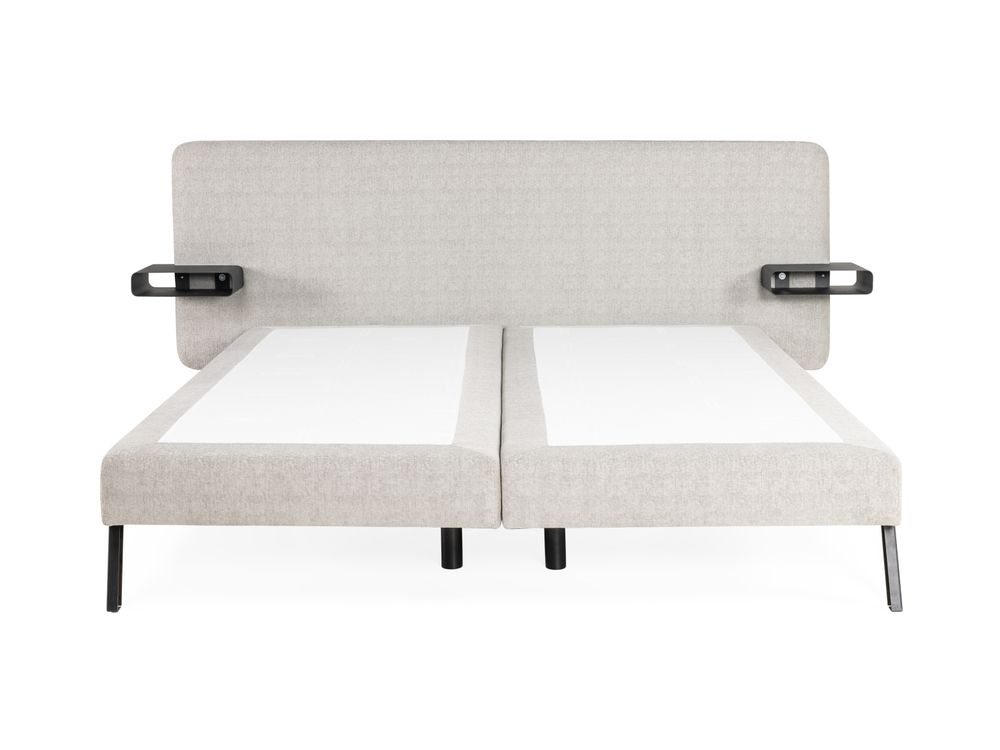Boxspring LUNA XL incl. matras en nachtkastjes - L SFD-65-000002-FG130