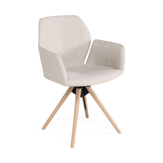 Armstoel draaibaar MOOD 95 - Beige