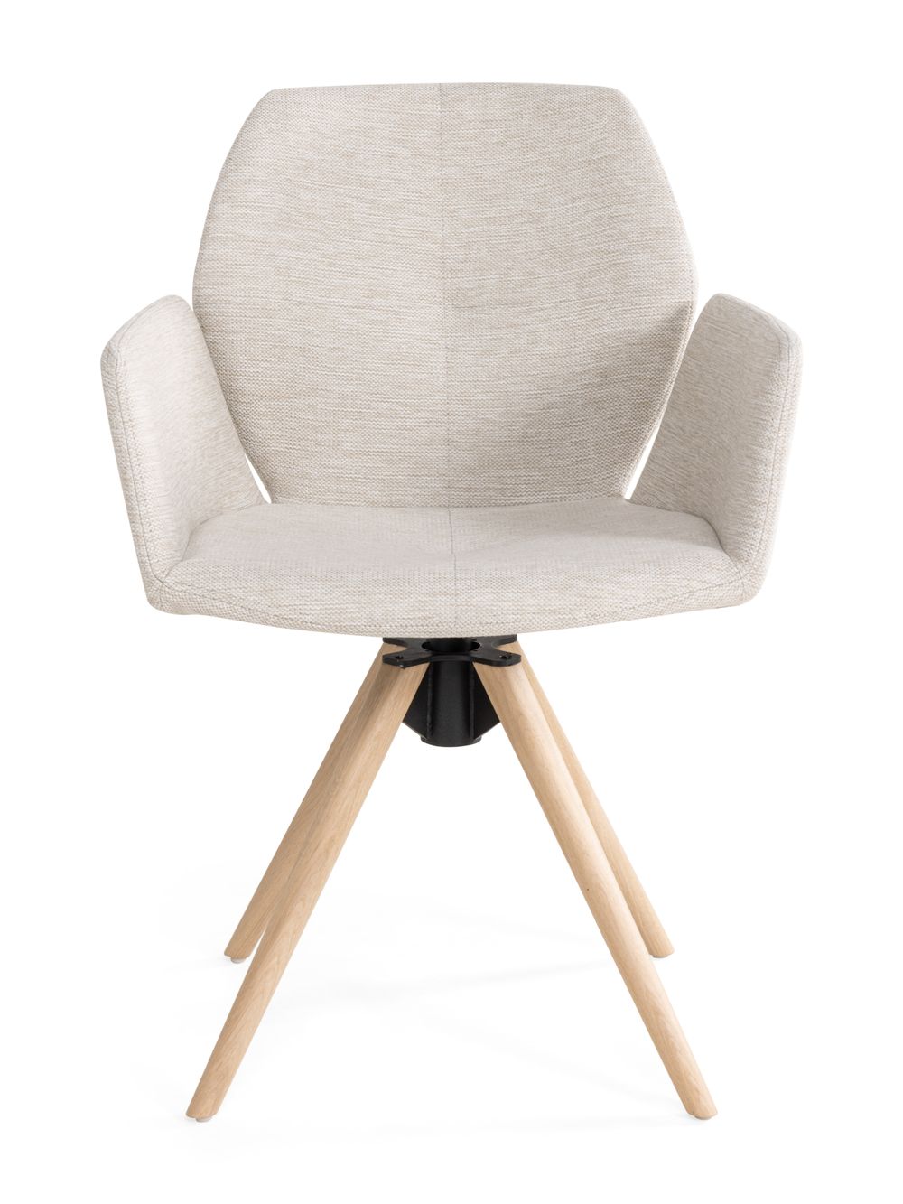 Armstoel draaibaar MOOD 95 - Otello wit MOB MD95 AST-4-BB