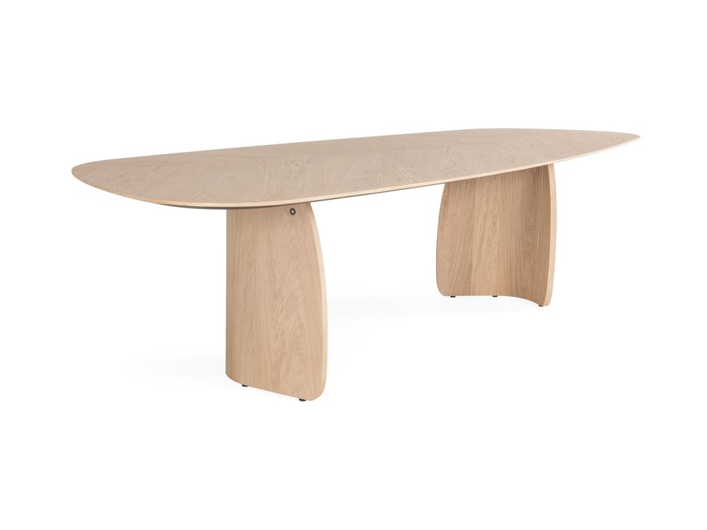 Eetkamertafel DOLMEN - Fineer chevron MOB-81-000060-E45