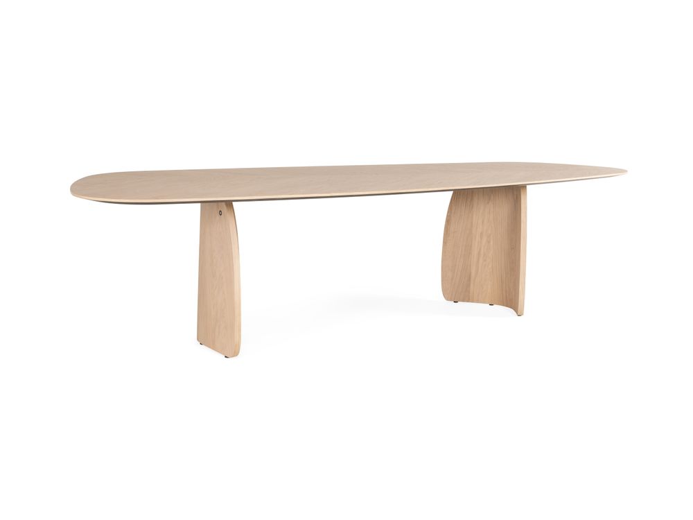 Eetkamertafel DOLMEN - Fineer chevron MOB-81-000060-E45
