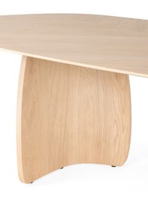 Eetkamertafel DOLMEN - Fineer chevron MOB-81-000060-E45