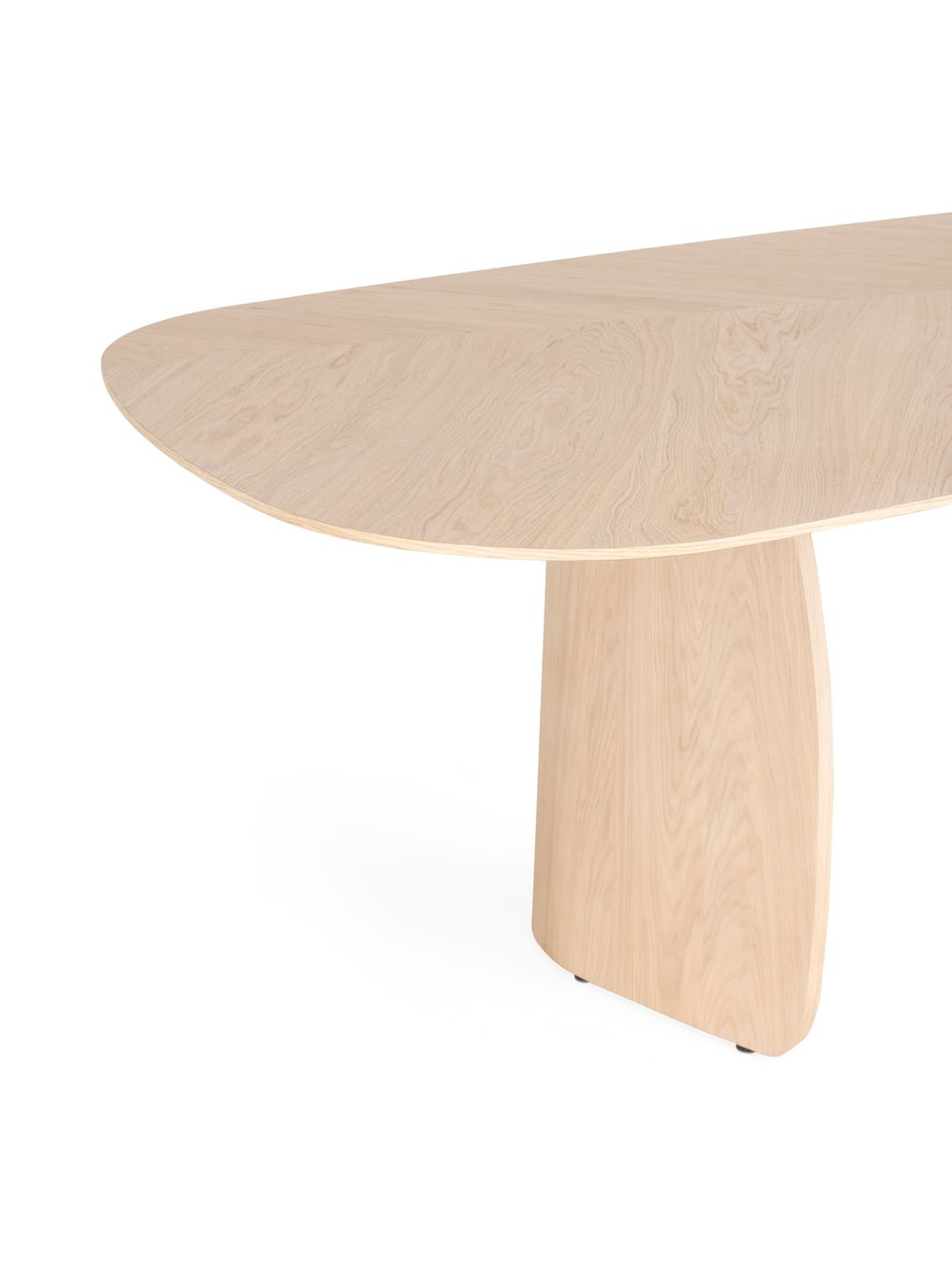 Eetkamertafel DOLMEN - Fineer chevron MOB-81-000060-E45