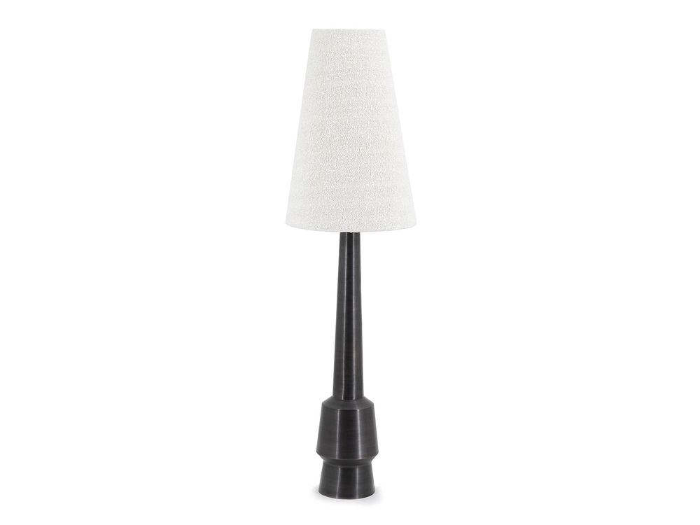 Vloerlamp DAWN - Wit/Zwart BBO 230207